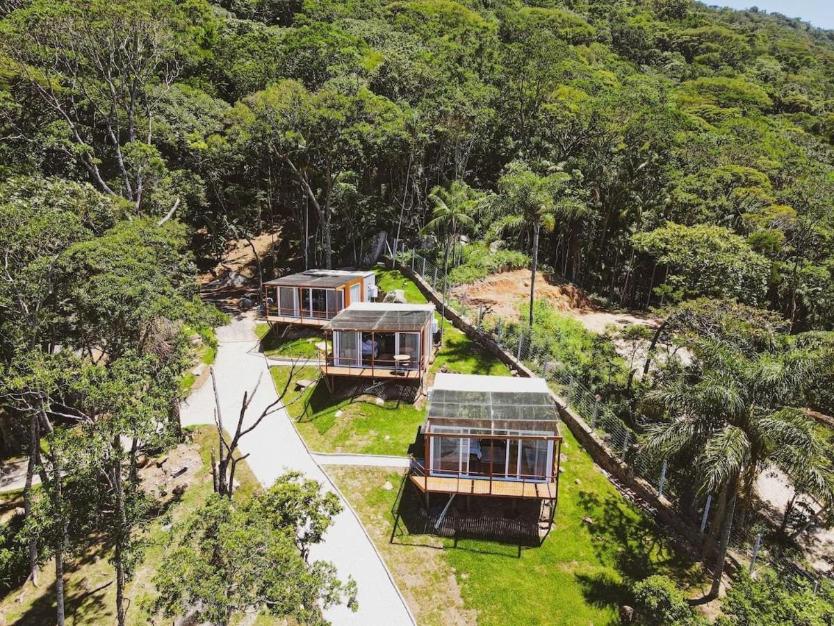 فيلا Casa De Vidro Alto Padrao - Hospedar Com Proposito Florianópolis المظهر الخارجي الصورة
