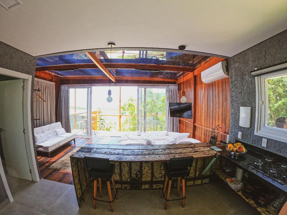 فيلا Casa De Vidro Alto Padrao - Hospedar Com Proposito Florianópolis المظهر الخارجي الصورة