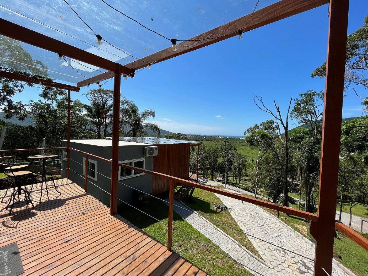 فيلا Casa De Vidro Alto Padrao - Hospedar Com Proposito Florianópolis المظهر الخارجي الصورة