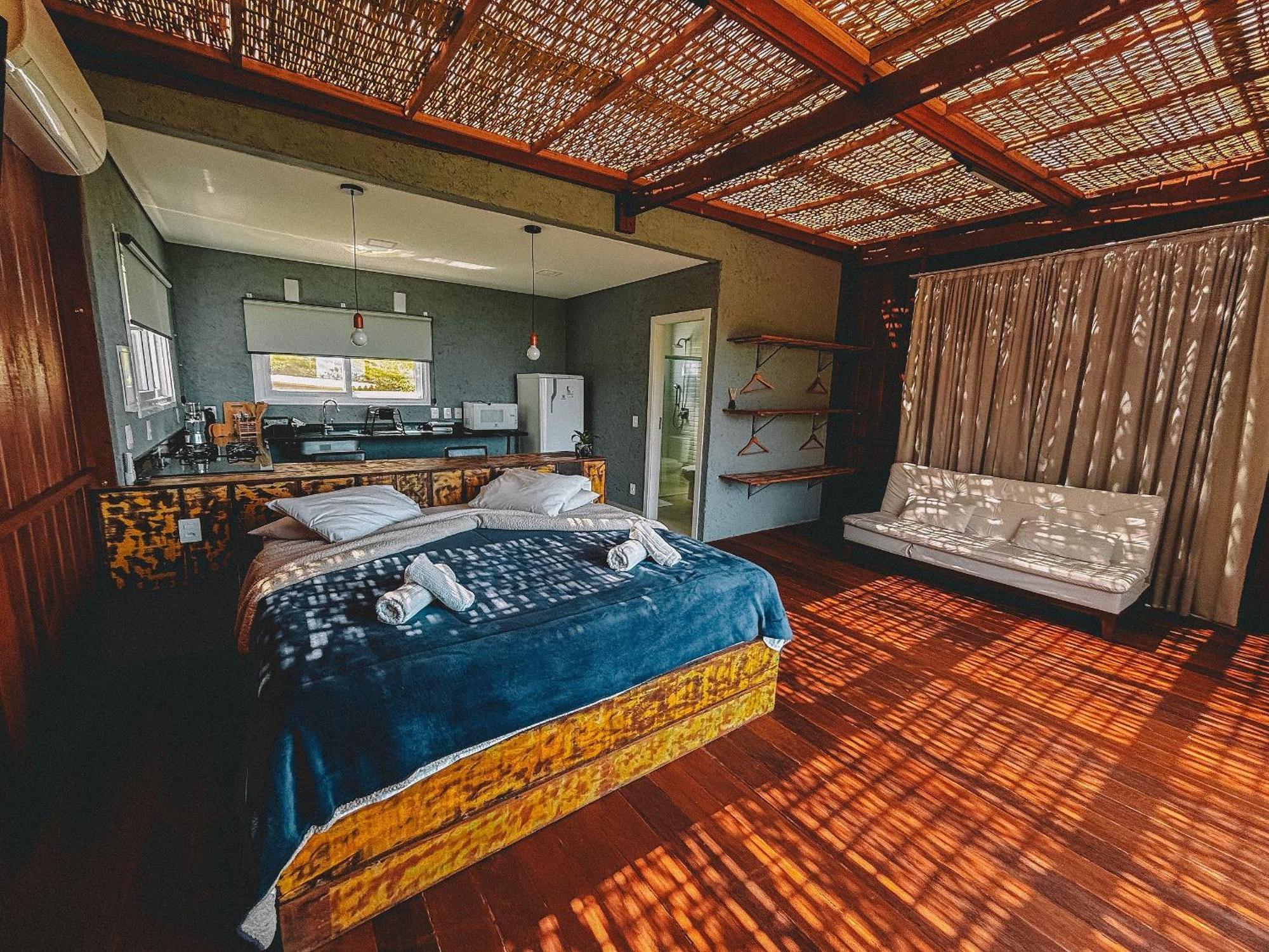 فيلا Casa De Vidro Alto Padrao - Hospedar Com Proposito Florianópolis المظهر الخارجي الصورة